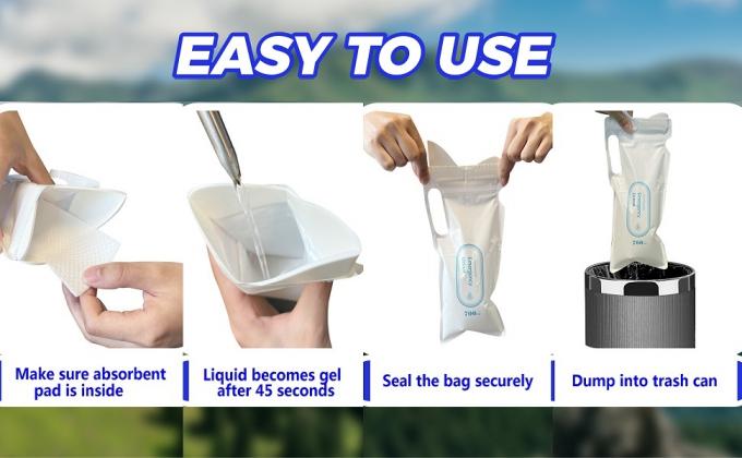 disposable urine bags