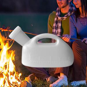 Urinals For Men Portable Male Urinal With Lid 2000 Ml/66 Oz Large Capacity Urine Cups For Hospital Incontinence 2