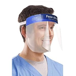 Reusable Face Shields With Eye Shield Recycled After Disinfection Salon Face Shields Ultra Clear Protective 2