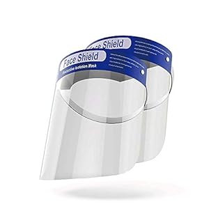 Reusable Face Shields With Eye Shield Recycled After Disinfection Salon Face Shields Ultra Clear Protective 4