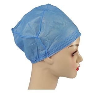 Medical Manufacturer Hospital Requirements Blue SMS 35gsm Hat Doctor Surgeon Cap Breathe Cool and Strong Head Cover 2