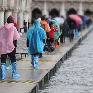 Boot And Shoe Covers 19 Inch Tall Extra Large Durable Water/Skid Resistant Long Shoe Cover Clear Waterproof Anti-Slip 4