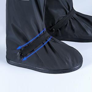 Waterproof Shoe Covers, Reusable Foldable Rain Boot Shoe Cover With Zipper, Non-Slip, Reflector, Men Women Rain Gear 1