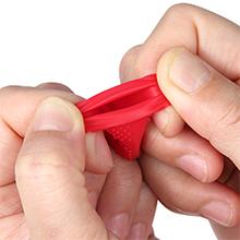 Rubber Fingers Covers, Silicone Finger Protector Sleeve Tips Guard Fingertip Thumb Cots Pads For Hot Glue 8