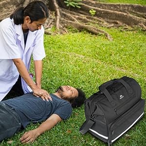 Large Waterproof Medical Bags Duffel Doctor Bag First Aid Medical Portable Trauma Emergency Bag 4