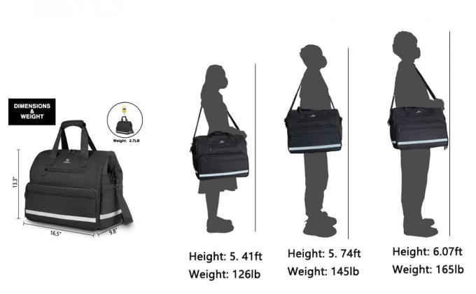 Large Waterproof Medical Bags Duffel Doctor Bag First Aid Medical Portable Trauma Emergency Bag 7