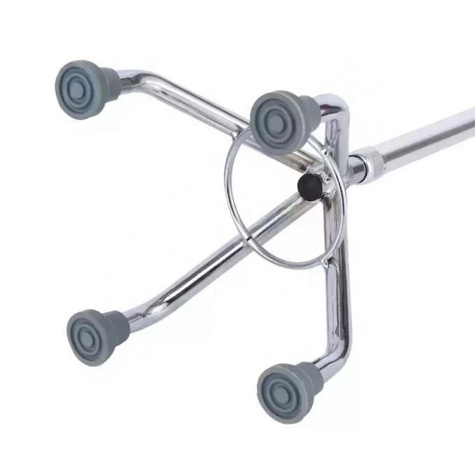 Walker & Rollator cruch walker Mobility Aluminum Alloy Stainless Steel Crutch Elderly Adjustable Walking Stick 4