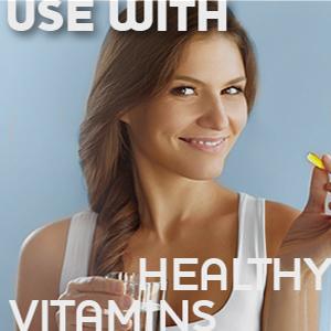 small pill organizer easy grab perfect for seniors caregivers and arthritis transparent design color