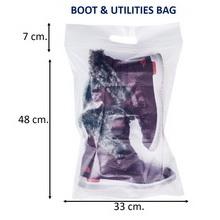 Slider Heavy Duty Clear recycled Bags Resealable Storage Shoes, Boot, Clothing, Linens, Books, Toys And Others 4