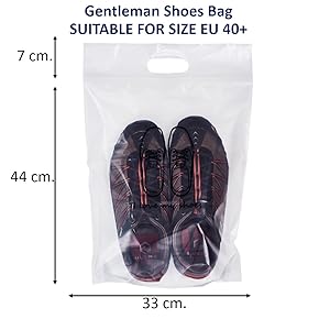 Slider Heavy Duty Clear recycled Bags Resealable Storage Shoes, Boot, Clothing, Linens, Books, Toys And Others 6