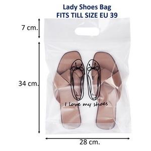 Slider Heavy Duty Clear recycled Bags Resealable Storage Shoes, Boot, Clothing, Linens, Books, Toys And Others 9