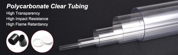 Polycarbonate Rigid Tubing, Wall Thickness PETG Tube, Clear DIY Acrylic Tube Lexan Tubing Unbreakable 0