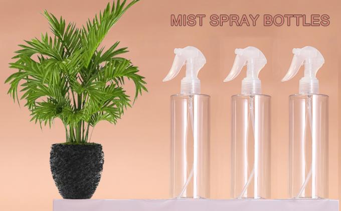 Pack Plastic Water Spray Bottle for Hair, 10 oz/300ml Plastic Empty Mister Spray Bottles for Cleaning, Cooking, Plant, Pet 0
