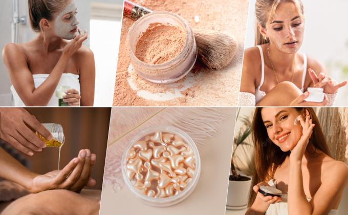 Plastic Jars Round Clear Cosmetic Container with Black Lids, Bagease Slime Jars for Lotion, Cream, Ointments, Makeup, Eye shadow, Rhinestone, Samples, Pot, Travel Storage 5