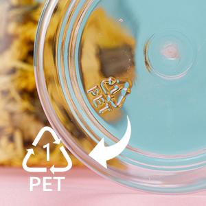 Clear Plastic Jars 32oz 12Pack Big Round PET Plastic Containers With Black Screw On Lids Reusable Empty Storage Jars With Lid Clear Containers For Household And Kitchen Organizing 2