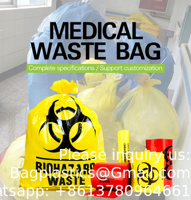 quality  Hazardous Trash Can Liners – Medical Grade No Leak Bags - Biohazard Symbol for Safe Infectious Waste Disposal factory