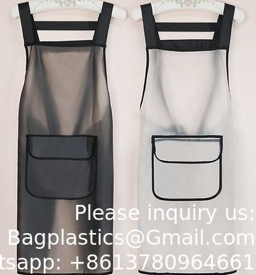 quality  Biodegradable Custom LOGO High Quality Oil-Proof, Stain-Proof, Waterproof And Erasable Hand Household Kitchen Apron factory