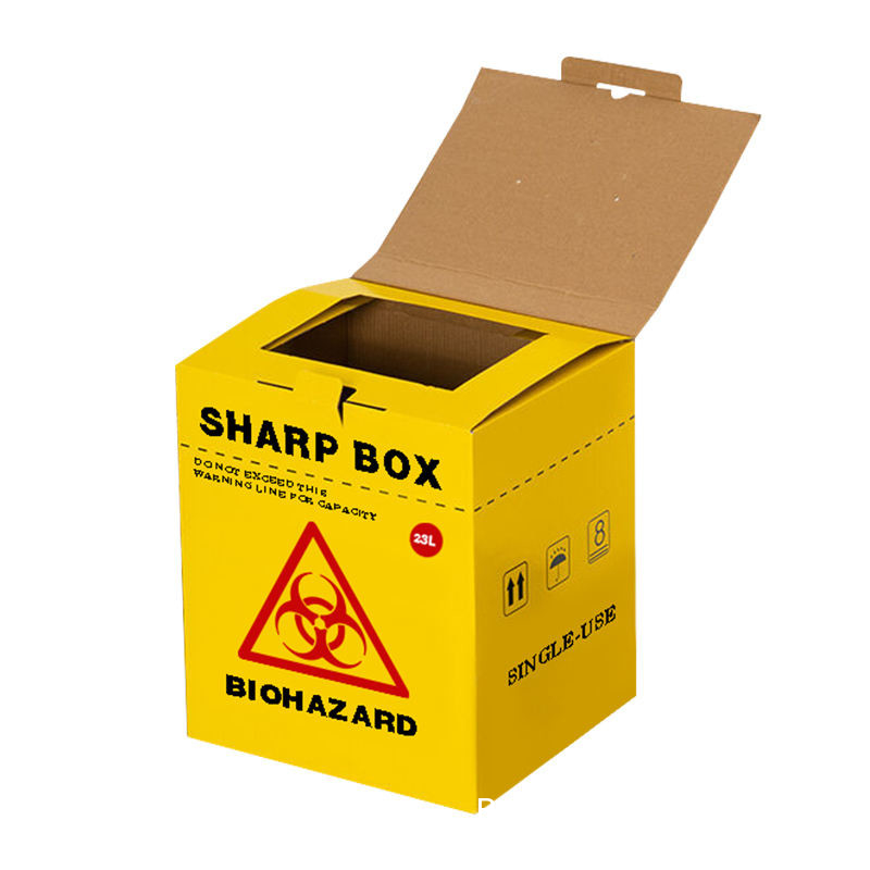 Horrible Science 20冊　箱無し Medical Disposal Paper Board Sharps Biohazard Safety Box
