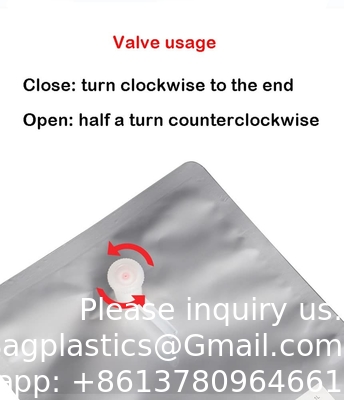Gas Sampling Bags,Aluminum Foil Air Sample Bags 0.1~15L For Gas Collection And Storage