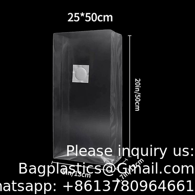 Autoclavable Plant Grow Bag Spawn Bags Farm Mushroom Spawn Bags 0.2microns Filter Patch Mushroom Substrate Bags