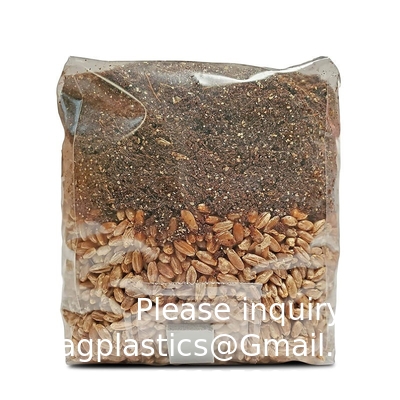 Autoclavable Plant Grow Bag Spawn Bags Farm Mushroom Spawn Bags 0.2microns Filter Patch Mushroom Substrate Bags