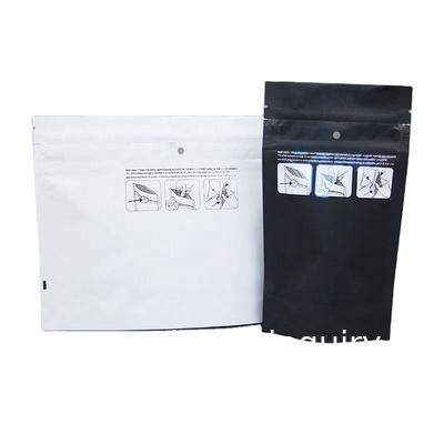 Soft Touch Smell Proof Stand Up Pouches Edible Packaging Child Resistant Printed 3.5 Custom Mylar Bags