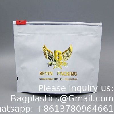 Soft Touch Smell Proof Stand Up Pouches Edible Packaging Child Resistant Printed 3.5 Custom Mylar Bags