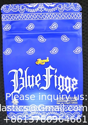 Soft Touch Smell Proof Stand Up Pouches Edible Packaging Child Resistant Printed 3.5 Custom Mylar Bags