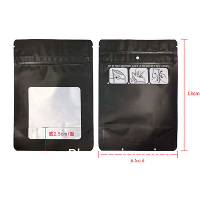 Stand Up Pouch Child Resistance Mylar Bags 3.5 Customized Logo Smell Proof Mylar Bags Zipper Top 1 Gram Mylar Bags