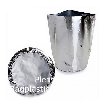 Flexible Round Bottom Gusset Aluminum Foil Plastic Bag Drum Liner Bags, Round Bottom, Square Bottom IBC Bag