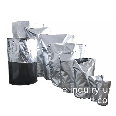 Flexible Round Bottom Gusset Aluminum Foil Plastic Bag Drum Liner Bags, Round Bottom, Square Bottom IBC Bag