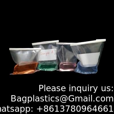 Sterile Sampling Bags Sterile Sample Bag With Wires Marking Area 190mm X 300mm 400ml Blender Bags With Filter