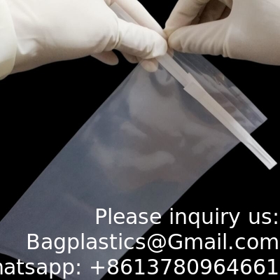 Disposable Sterile Sampling Bag With Wires Sterile Lab Disposable 400ml Full Filter Bag Sterile Sampling Bags