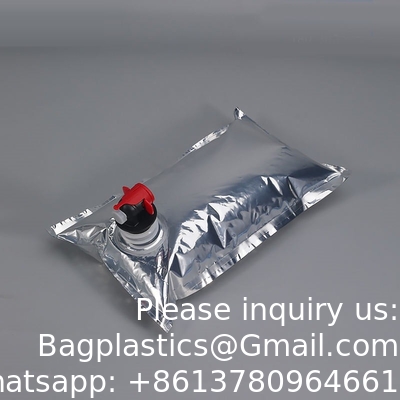Easy To Carry 1l 3l 5l 10l Wine Bags Packaging Bib Bag In Box With Spout BIB Box Bag, Bag In Box, Cold Coffee Pouch