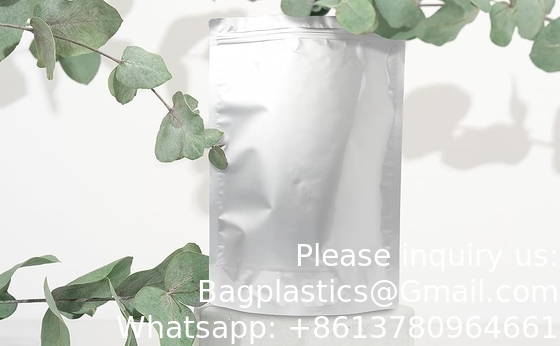 Resealable Smell Proof Aluminum Foil Heavy Duty Mylar Bags Food Storage Bags Mylar 5 Mil Thick Large Mylar Bags