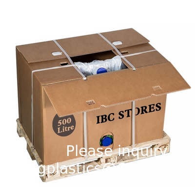 Bulk Food Grade Liquid Container Boxes Collapsible Intermediate Bulk Container Ibc IBC Tote Cove, 275 Gallon IBC Water