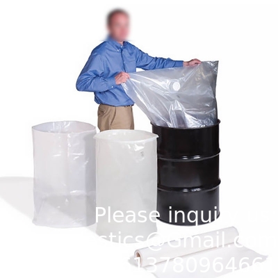 200liter 50 55 Gallon Moisture Proof High Temperature Resistant Aluminum Foil Round Bottom Drum Liner For Liquid Oil