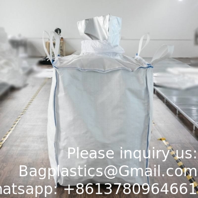 2000kg 1000kg Jumbo Fibc Bulk Container Aluminum Foil Liner Fibc Big Bag Aluminum Foil Packaging Bags