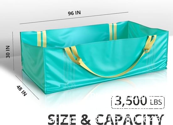 5 Ton Waste Garbage Collection Landscaping Garden Dumpster Skip Bag Super Sacks Custom Skip Dumpster PP Jumbo Bag