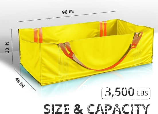 5 Ton Waste Garbage Collection Landscaping Garden Dumpster Skip Bag Super Sacks Custom Skip Dumpster PP Jumbo Bag