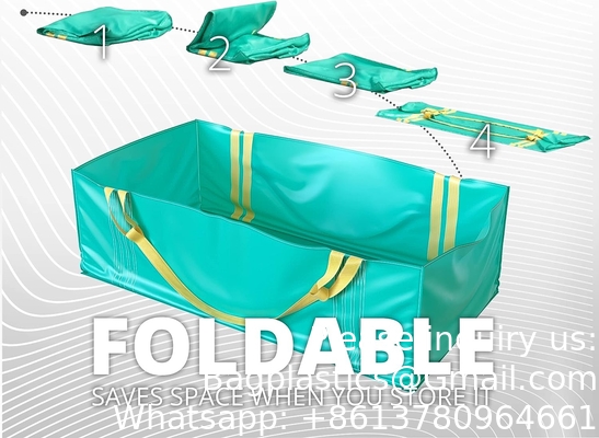 5 Ton Waste Garbage Collection Landscaping Garden Dumpster Skip Bag Super Sacks Custom Skip Dumpster PP Jumbo Bag