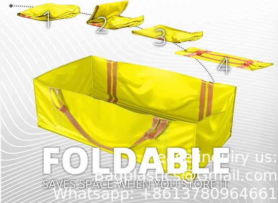 5 Ton Waste Garbage Collection Landscaping Garden Dumpster Skip Bag Super Sacks Custom Skip Dumpster PP Jumbo Bag