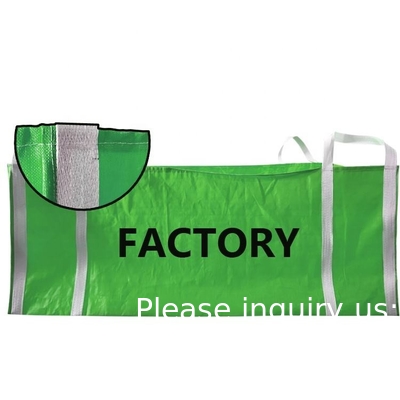 Dumpster Bag - Foldable and Reusable Trash Bag for Waste Management, Multiple Times Use Renovations Tear Resistant