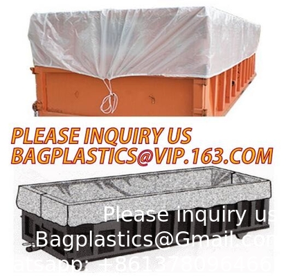 Extra Lagrge Woven Drawstring Dumpster Container 20 Yard Drawstring Black Dumpster Container Liners For Bagplastics