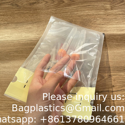 Wholesale Sample Bag Biohazard Specimen Transport Bag Transparent 95kPa Biohazard Bag Specimen Transport Bag