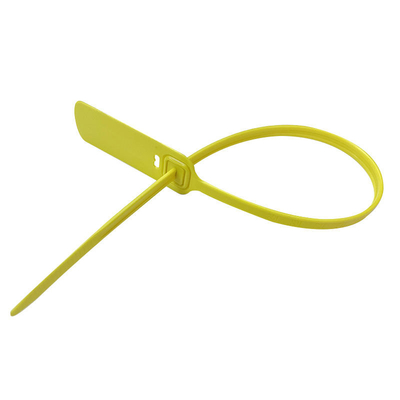 Disposable Plastic Tamper Proof Self Seal Lock Customized Logo Plastic Strip Seals Plastic Seal 30cm For Bank