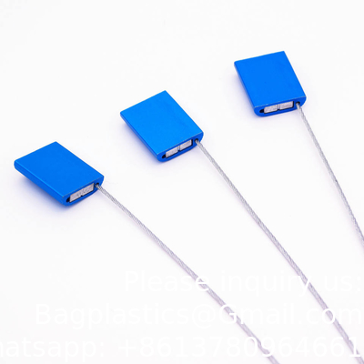 security cable lock Tank Container Seal pull tight cable seal Tamper Evident Numbered Seals High Security Cable Seal