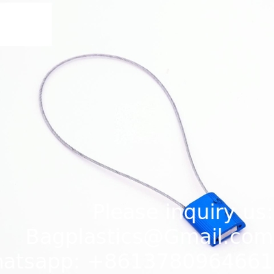security cable lock Tank Container Seal pull tight cable seal Tamper Evident Numbered Seals High Security Cable Seal