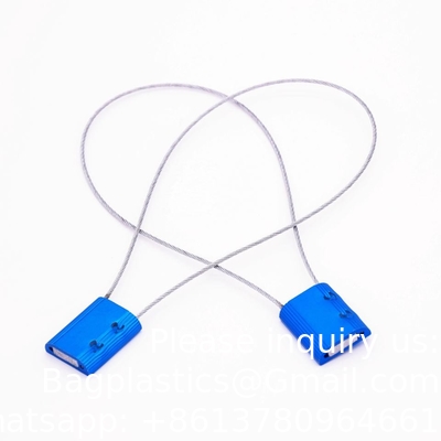 security cable lock Tank Container Seal pull tight cable seal Tamper Evident Numbered Seals High Security Cable Seal