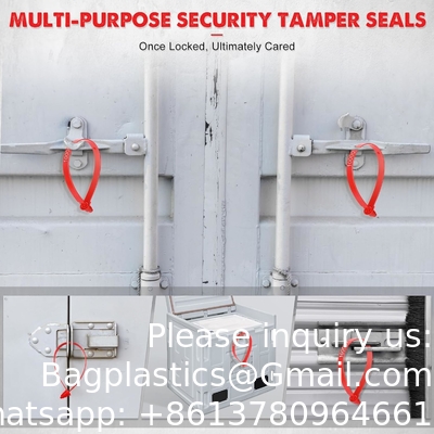 Plastic Truck Door Seal Security Seals Tamper Evident Tite-Lock Security Tags Numbered Safty Disposable Locks
